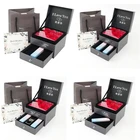 Logo Customization Gift Box Drawer Rose Soap Flower Gift Box with Jewelry Gift Box Flower Lipstick Box Drawer