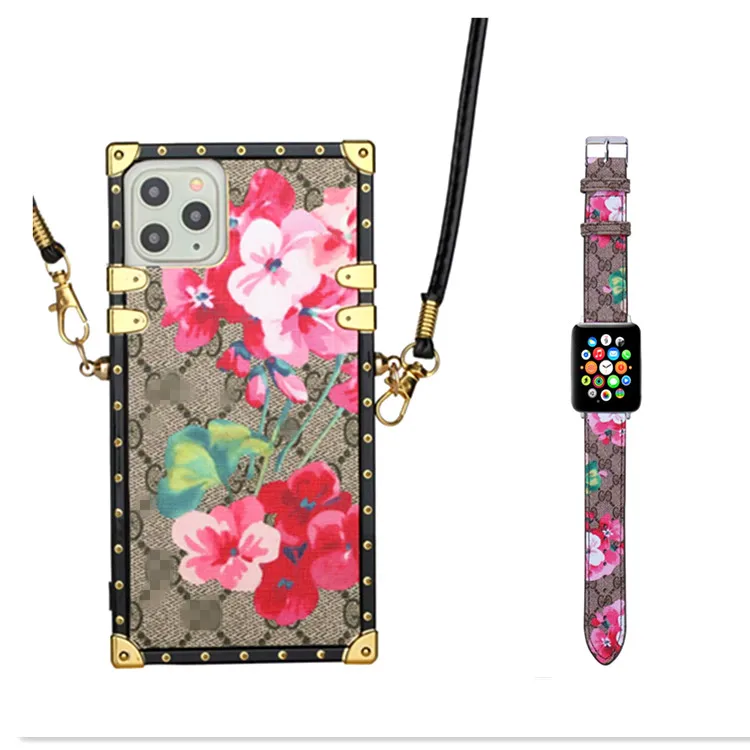 2020 new Designer for Apple watch band 40 42 44 mm Iwatch6 Leather wristband for iphone11 pro max phone12 mini luxury case
2020 new Designer for Apple watch band 40 42 44 mm Iwatch6 Leather wristband for iphone11 pro max phone12 mini luxury case
