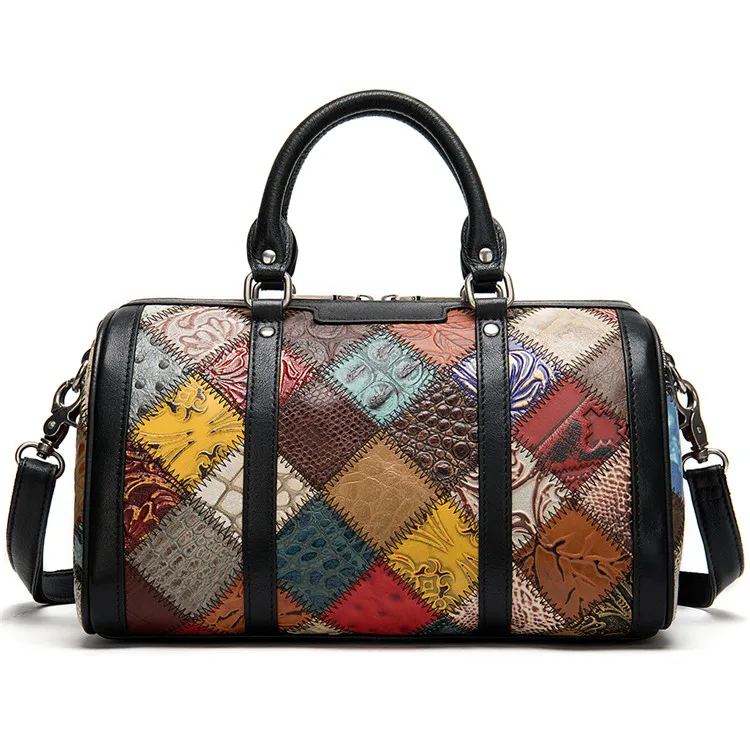 Wholesale large capacity women splice leather crossbody bag outdoor travel handbags shoulder bags
Wholesale large capacity women splice leather crossbody bag outdoor travel handbags shoulder bags