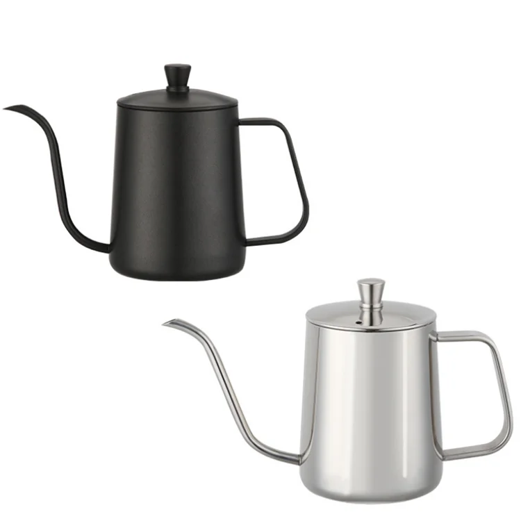Multicolor 304 Stainless Steel Coffee Pot Pour Over Coffee Maker/Kettle, Silver/black
Multicolor 304 Stainless Steel Coffee Pot Pour Over Coffee Maker/Kettle, Silver/black