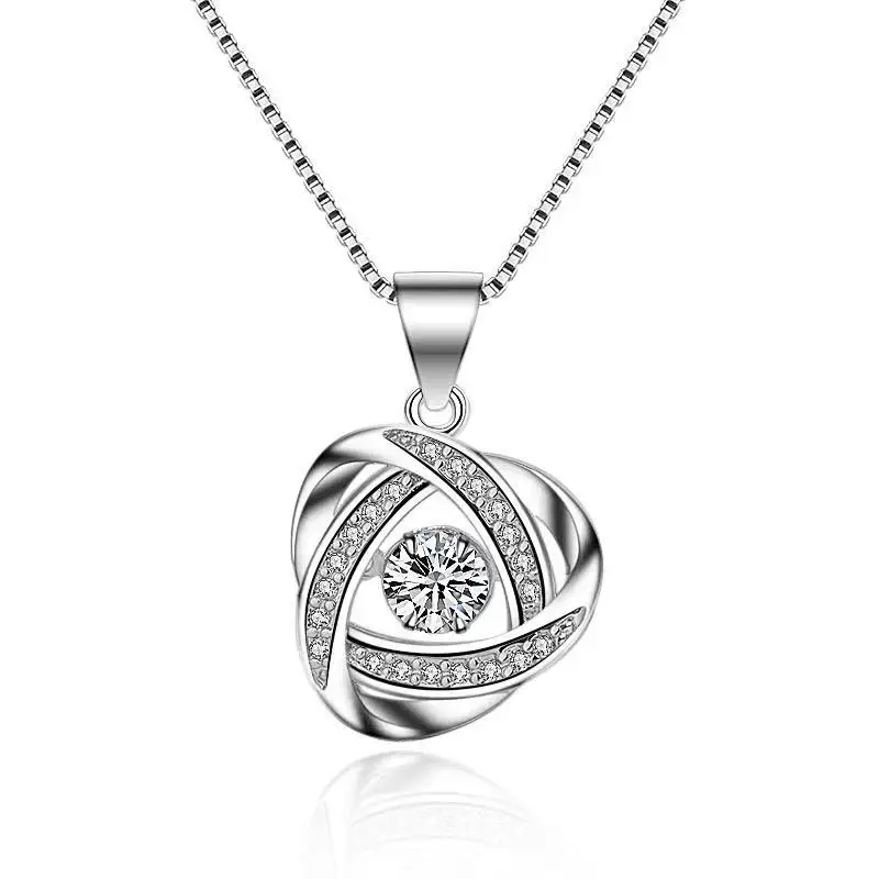 wholesale triangle geometic silver 925 pure diamond pendant white gold plated cubic zirconia dancing heart necklace, Platinum
wholesale triangle geometic silver 925 pure diamond pendant white gold plated cubic zirconia dancing heart necklace, Platinum