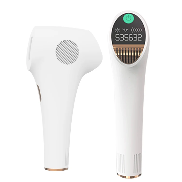 Handset body hair removal ipl machine facial laser ipl permanently hair removal laser from home, White
Handset body hair removal ipl machine facial laser ipl permanently hair removal laser from home, White