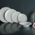 Plastic plate dishwasher&microwave safe BPA free Plastic dinnerware with black seashell design