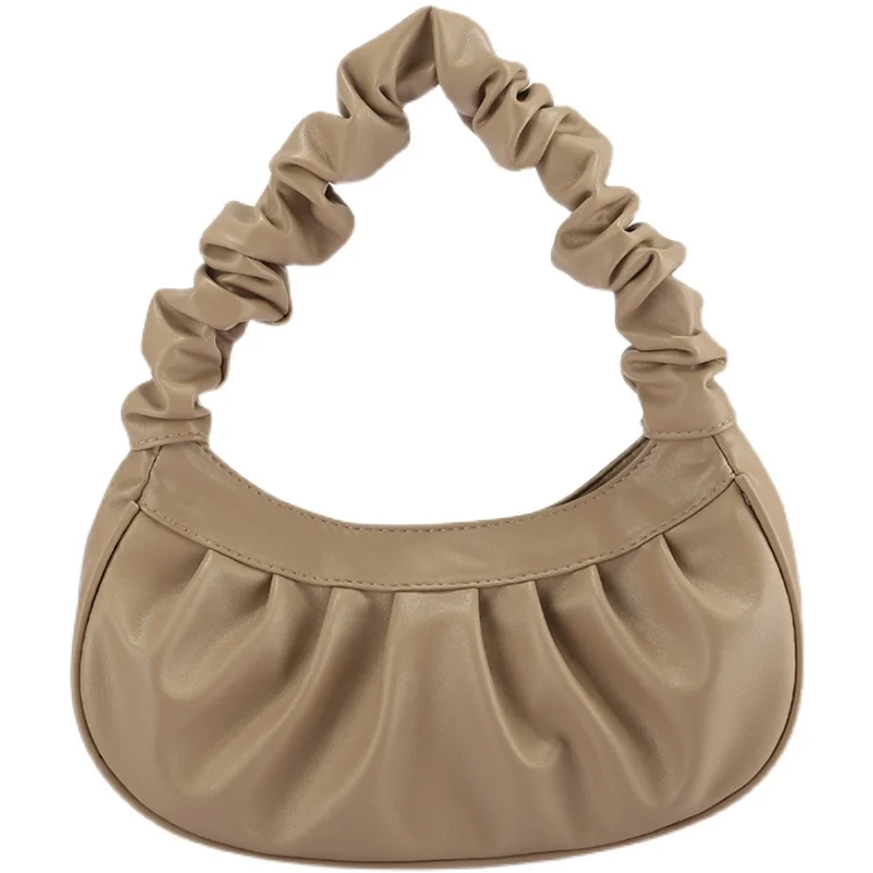 European and American new handbag ladies underarm bag girl simple multicolor pleated shoulder women's handbag
European and American new handbag ladies underarm bag girl simple multicolor pleated shoulder women's handbag