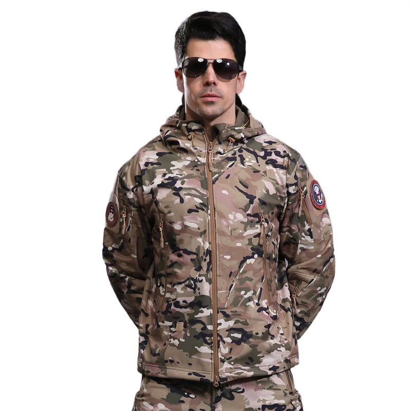 High quality training army camouflage soft shell military tactical jacket waterproof
High quality training army camouflage soft shell military tactical jacket waterproof