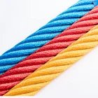 Customized Color 6 Strand Polyester Playground Combination Rope