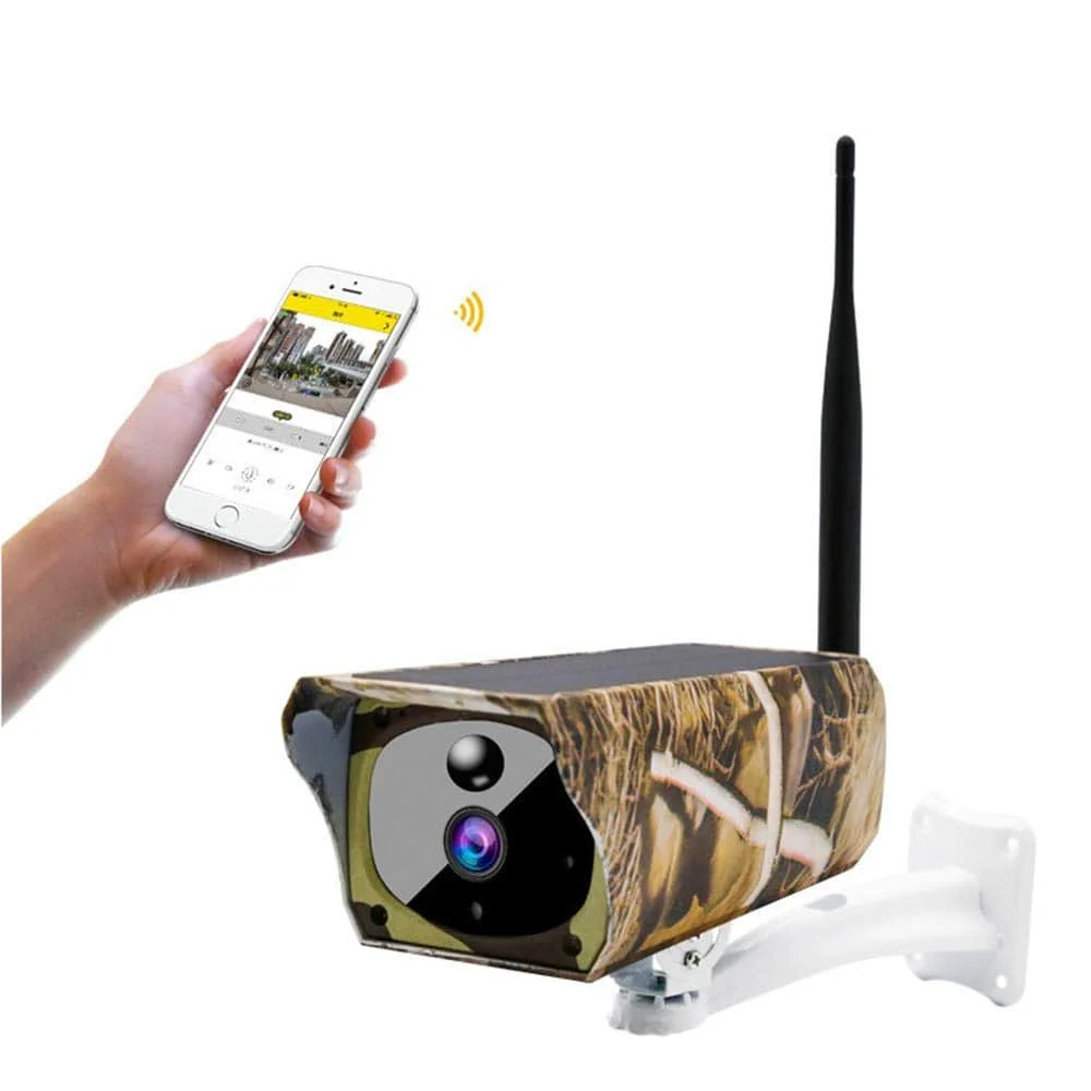 Outdoor Waterproof WiFi Camera IP Night Vision Surveillance CCTV Camera Solar Powered Hunting Camera
Outdoor Waterproof WiFi Camera IP Night Vision Surveillance CCTV Camera Solar Powered Hunting Camera