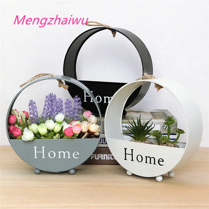 France trend interior home decorations fashion metal wall decor hanging flower basket on the wall
France trend interior home decorations fashion metal wall decor hanging flower basket on the wall