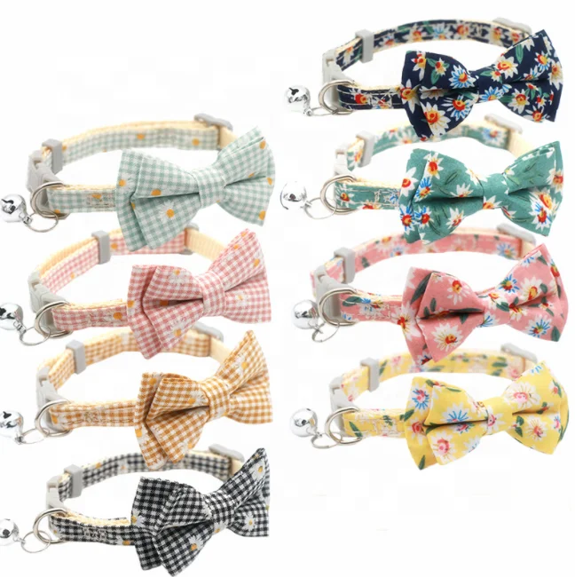 Top selling good quality pet accessories adjustable cat collar bowtie dog collar with plastic buckles
Top selling good quality pet accessories adjustable cat collar bowtie dog collar with plastic buckles