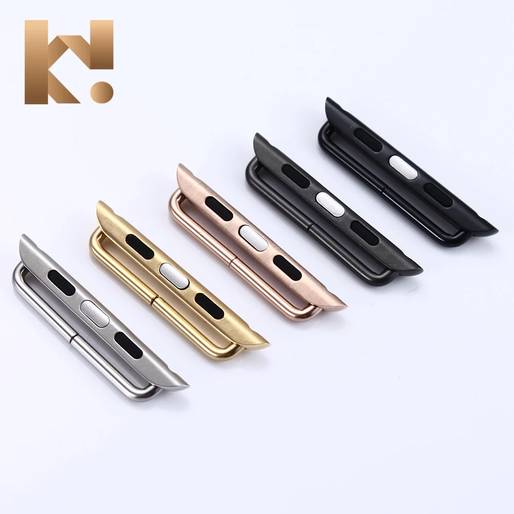 Keepwin Stainless Steel Watch Accessories Apple Watch Adapter Connector for Apple Watch Series 6 5 4 SE, Silver/rose gold/gold/black
Keepwin Stainless Steel Watch Accessories Apple Watch Adapter Connector for Apple Watch Series 6 5 4 SE, Silver/rose gold/gold/black