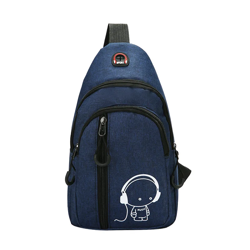 Wholesale New Trendy Men's Fashion Messenger Bag Oxford Cloth With Earphone Hole Mobile Phone Chest Bag, 3 colors
Wholesale New Trendy Men's Fashion Messenger Bag Oxford Cloth With Earphone Hole Mobile Phone Chest Bag, 3 colors