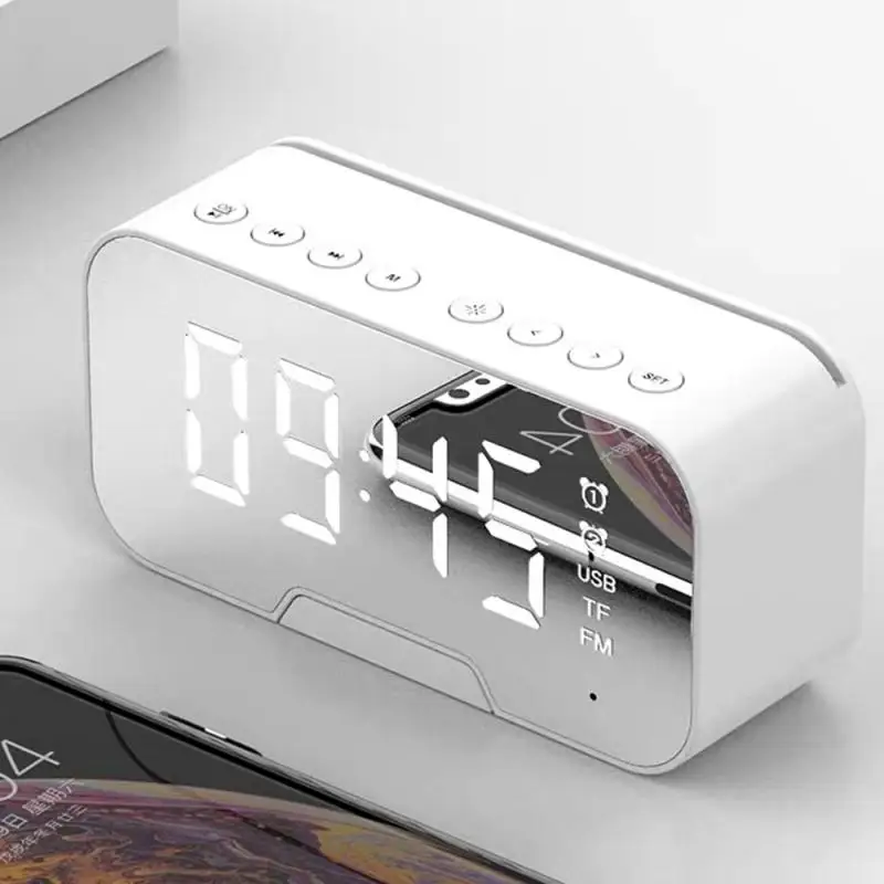 Led Digital Display Sleep Timer Bluetooth Speakers For Alarm Clock Wireless Speaker
Led Digital Display Sleep Timer Bluetooth Speakers For Alarm Clock Wireless Speaker