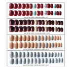 Nail Sticker Personal Fingernail Care DIY Natural Shape Long Last Time Nail Gel Sticker