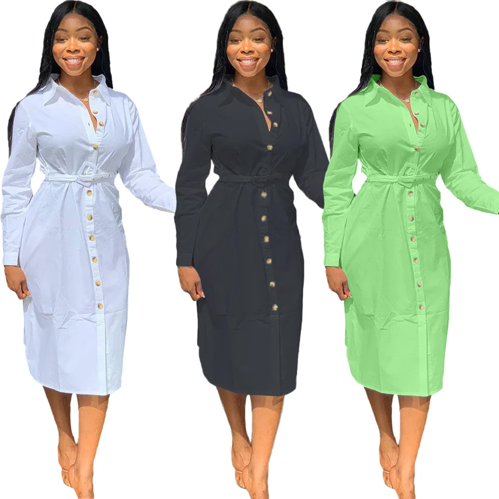 GX9136 Wholesale Fashion Solid Color Long Sleeve Button Shirt 2021 Ladies Casual Maxi Long Dress For Women, Picture
GX9136 Wholesale Fashion Solid Color Long Sleeve Button Shirt 2021 Ladies Casual Maxi Long Dress For Women, Picture