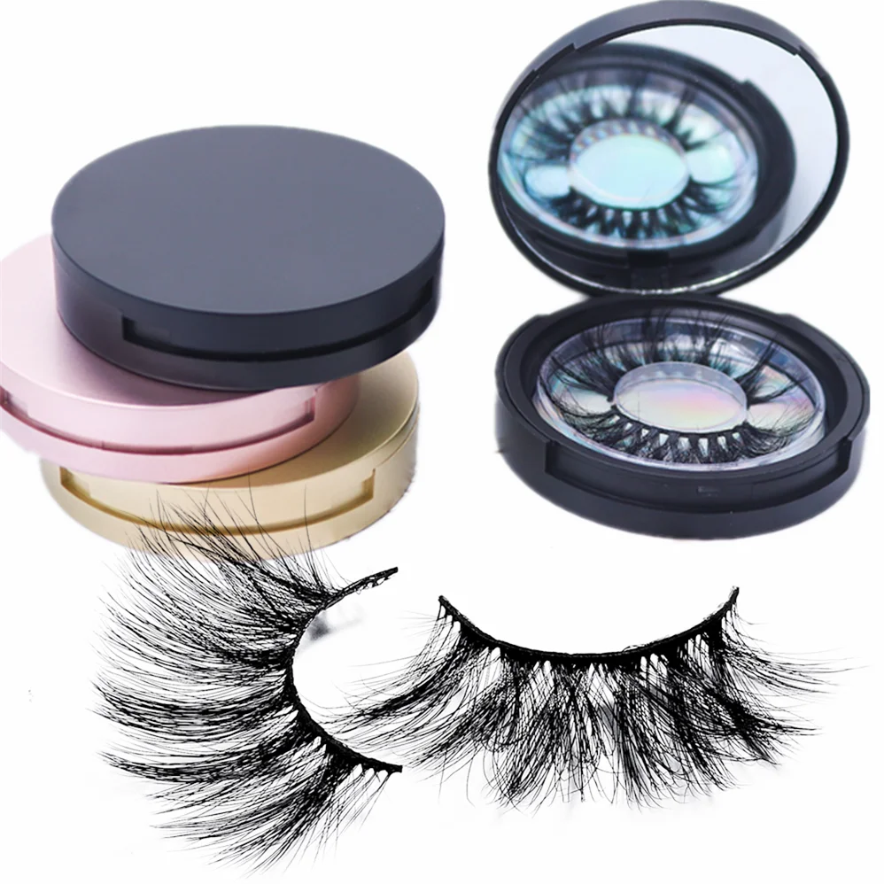 Artificial Fluffy 22mm 3d Silk False Eyelashe Natural Faux Mink Eyelashes Private Label Lashes with custom mirror eyelash box, Black color
Artificial Fluffy 22mm 3d Silk False Eyelashe Natural Faux Mink Eyelashes Private Label Lashes with custom mirror eyelash box, Black color