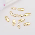 Wholesale Gold Plated Jewelry Buckle Connectors Claw Clasp Lobster Clasp for Necklace Bracelet Making