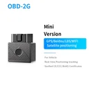 Wireless GPS OBD car tracker tracking device gps tracker without sim card real time location invisible installation
