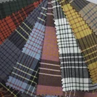 high quality Plain Dyed TR tarten polyester rayon plaid check mexican woven fabric