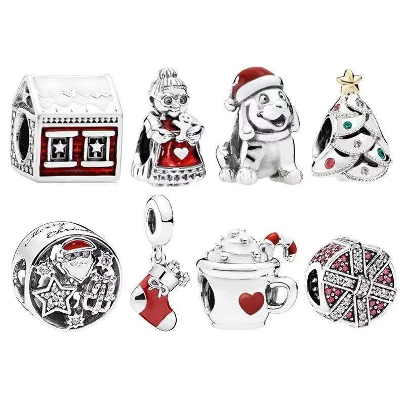 Factory wholesale 925 sterling silver jewelry Christmas pendants suitable for Panjia bracelet high quality pendants
Factory wholesale 925 sterling silver jewelry Christmas pendants suitable for Panjia bracelet high quality pendants