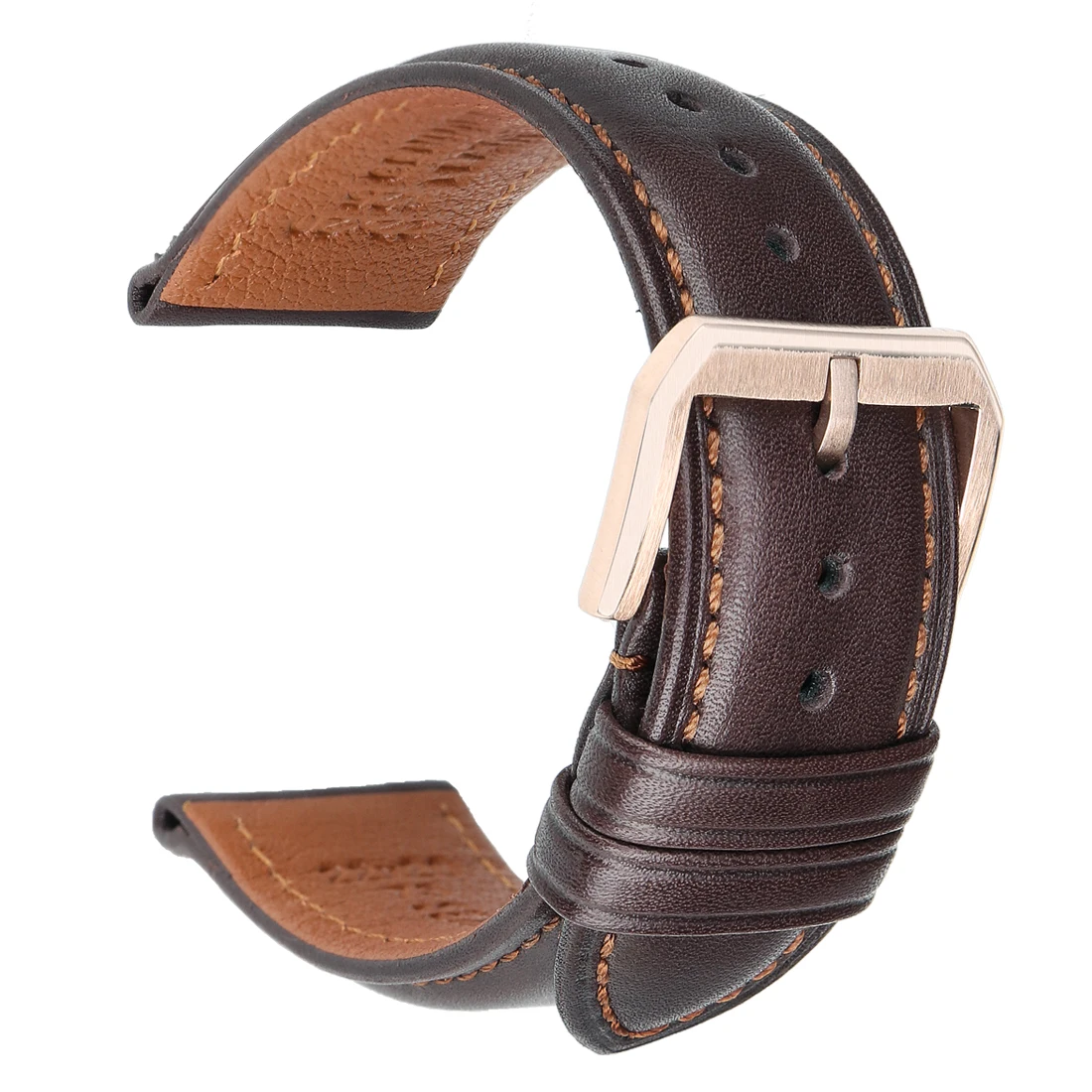 MAIKES Factory Price 20mm 21mm 22mm Leather Genuine Watch Band Black Coffee Fine Italian Leather Watch Strap
MAIKES Factory Price 20mm 21mm 22mm Leather Genuine Watch Band Black Coffee Fine Italian Leather Watch Strap