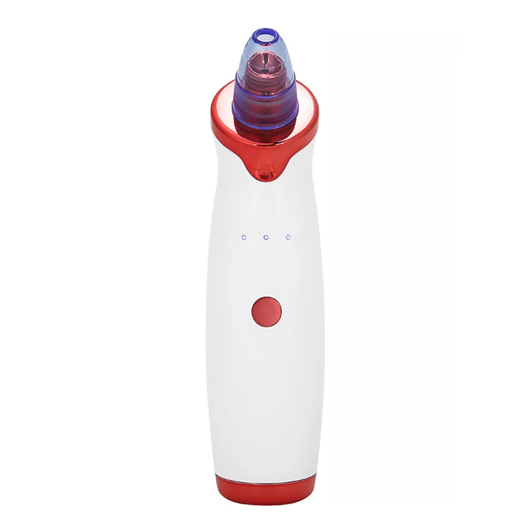 Portable 5 Tips Vacuum Blackhead Cleaner Skin Care Home Use Blackhead Remover Device, White
Portable 5 Tips Vacuum Blackhead Cleaner Skin Care Home Use Blackhead Remover Device, White