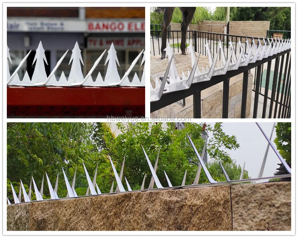 Pinchos De Seguridad De Acero Galvanizado P As De Metal Antiescalada