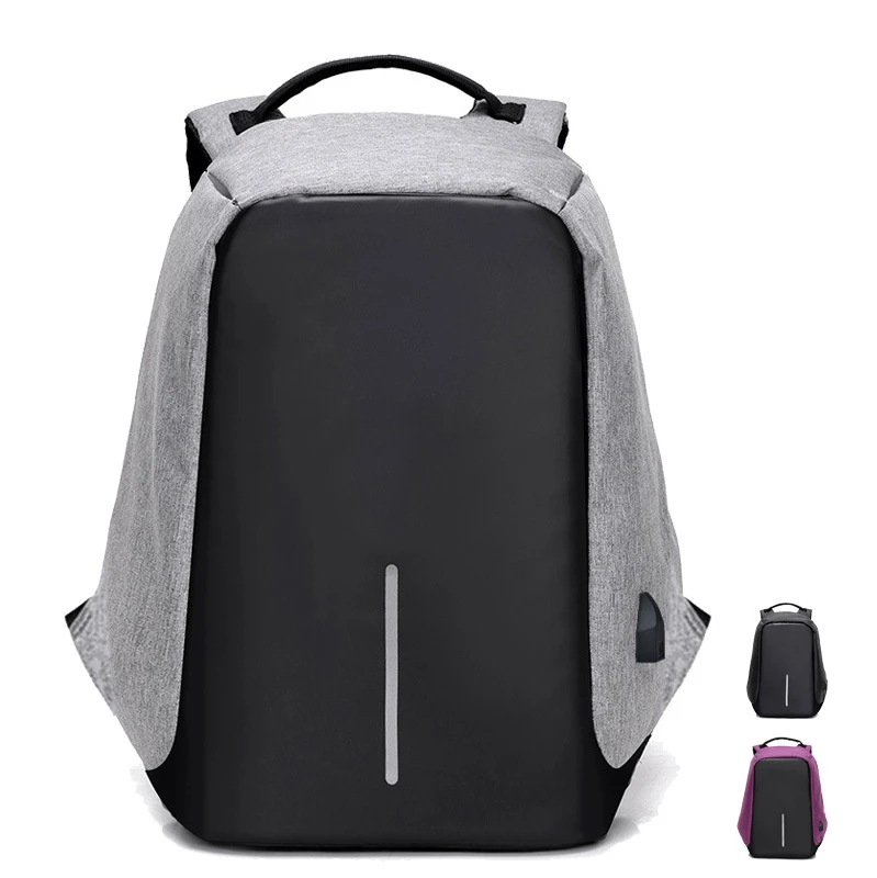 USB charging port large-capacity business casual bag Fashionable multifunctional anti-theft backpack, Black, gray, purple
USB charging port large-capacity business casual bag Fashionable multifunctional anti-theft backpack, Black, gray, purple