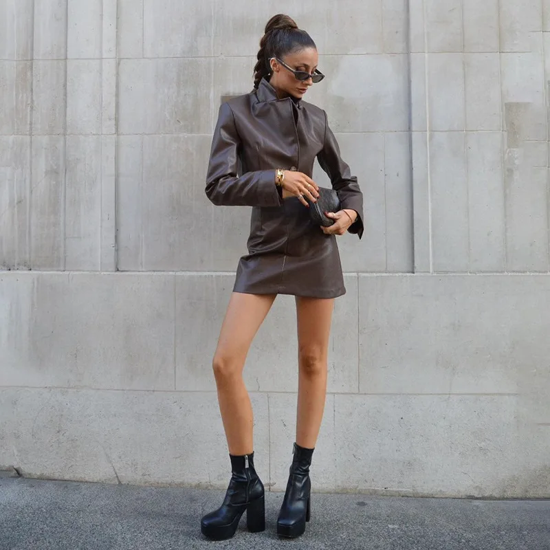2022 Custom Logo New Arrivals Hot Sales Women's Sets Lapel Long-sleeved Top High Waist Bag Hip Skirt Ladies Two-piece Streetwear
2022 Custom Logo New Arrivals Hot Sales Women's Sets Lapel Long-sleeved Top High Waist Bag Hip Skirt Ladies Two-piece Streetwear