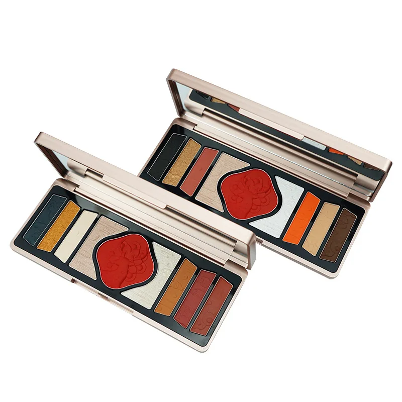 Chinese Style 9 color matte is not easy to fly powder relief eye shadow disc, Muliti-color
Chinese Style 9 color matte is not easy to fly powder relief eye shadow disc, Muliti-color