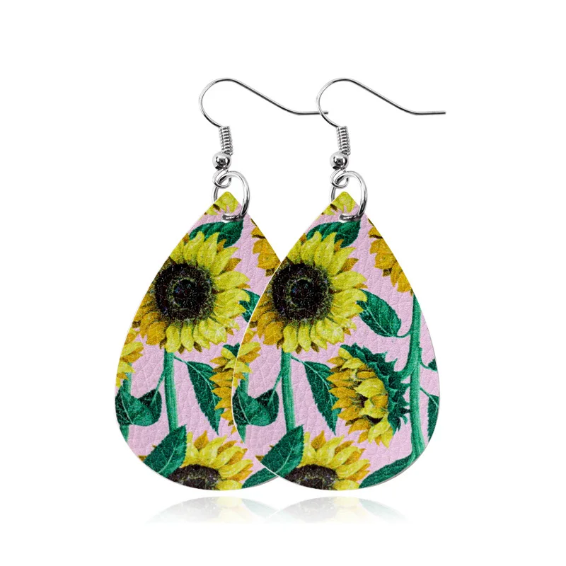 hyperbole girls teardrop sunflower earrings, 2020 pu leather sunflower earring, Usa flag
hyperbole girls teardrop sunflower earrings, 2020 pu leather sunflower earring, Usa flag