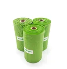 Custom Bio Degradable Cornstarch Compostable Dog Waste Poop Bag
