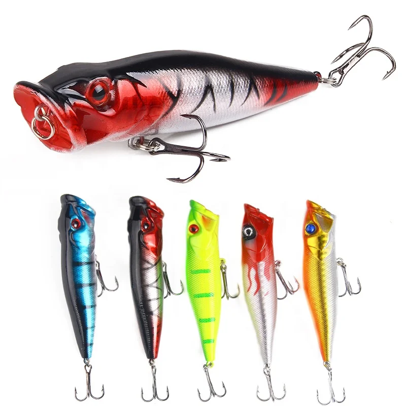 YX-20 Factory Direct Sale 12.5g 90mm Popper Lure Hard Bait Top Water Baits Artificial Lures, 5 colors as picture
YX-20 Factory Direct Sale 12.5g 90mm Popper Lure Hard Bait Top Water Baits Artificial Lures, 5 colors as picture