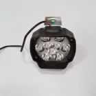Wholesale new lighting system square work light 9 LED bulbs cd70 classic modified motorcycle projector headlight