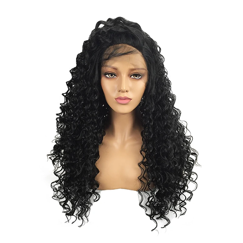 Funtoninght fast shipping products synthetic hair high quality hair lace front wigs for black women affordable, Pic showed
Funtoninght fast shipping products synthetic hair high quality hair lace front wigs for black women affordable, Pic showed