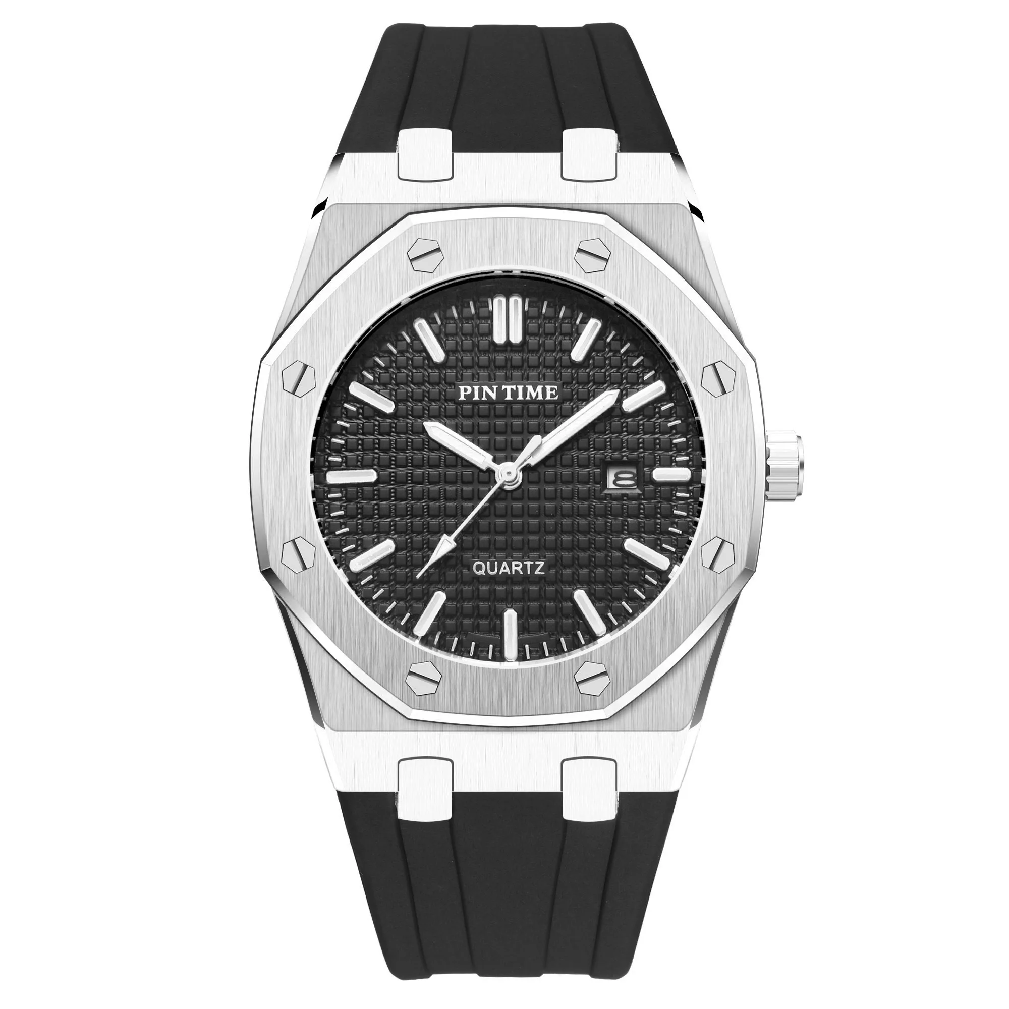 OEM ODM Men Quartz Watches Silicone Strap Men Wrist Luxury Watch Black Alloy Hand Watch for Men, Multi colors
OEM ODM Men Quartz Watches Silicone Strap Men Wrist Luxury Watch Black Alloy Hand Watch for Men, Multi colors