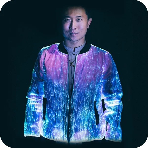 Music party garment and DJ Dance Show Nightclub Jacket Luminous costumes led light flashing jacket Unisex
Music party garment and DJ Dance Show Nightclub Jacket Luminous costumes led light flashing jacket Unisex