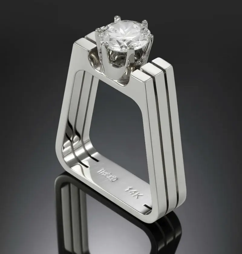 2020 Fashion Designs Wholesale Price Personalized Mechanical geometry zircon ring for Women, Silver color
2020 Fashion Designs Wholesale Price Personalized Mechanical geometry zircon ring for Women, Silver color