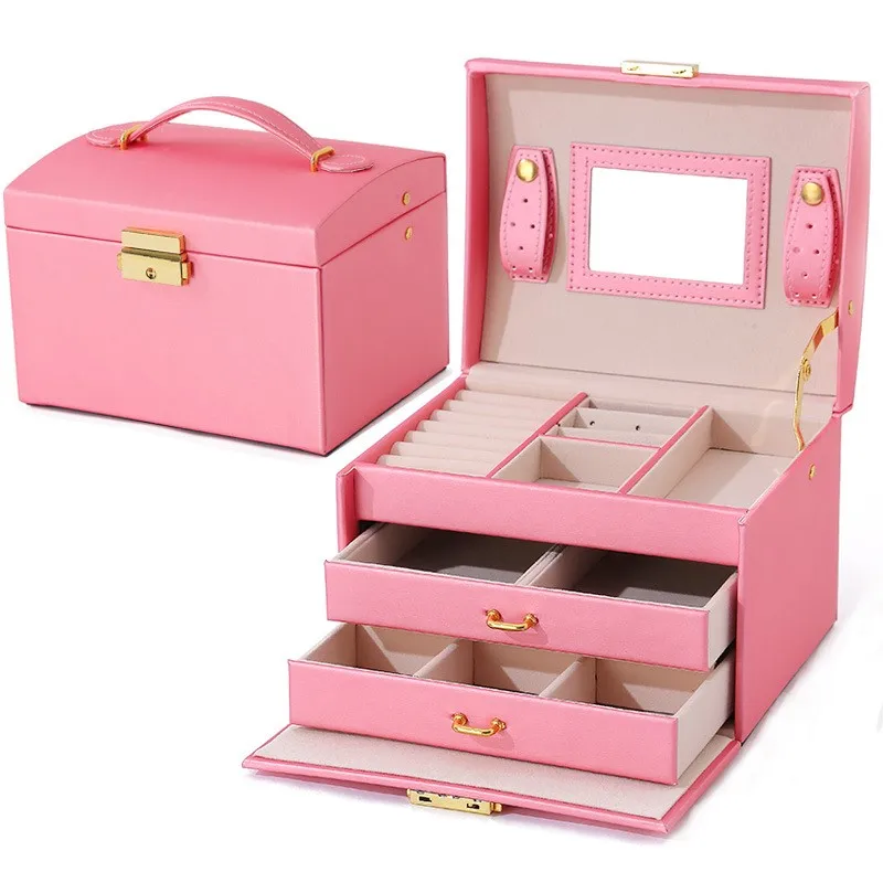 Custom logo girls jewelry set boxes ring organizer mirror
Custom logo girls jewelry set boxes ring organizer mirror