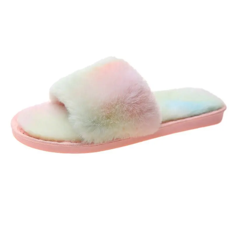 Winter Home Slippers Shoes Ladies Cross Soft Plush Furry Female Open Toe Slides Women Warm Faux Fur Slippers
Winter Home Slippers Shoes Ladies Cross Soft Plush Furry Female Open Toe Slides Women Warm Faux Fur Slippers