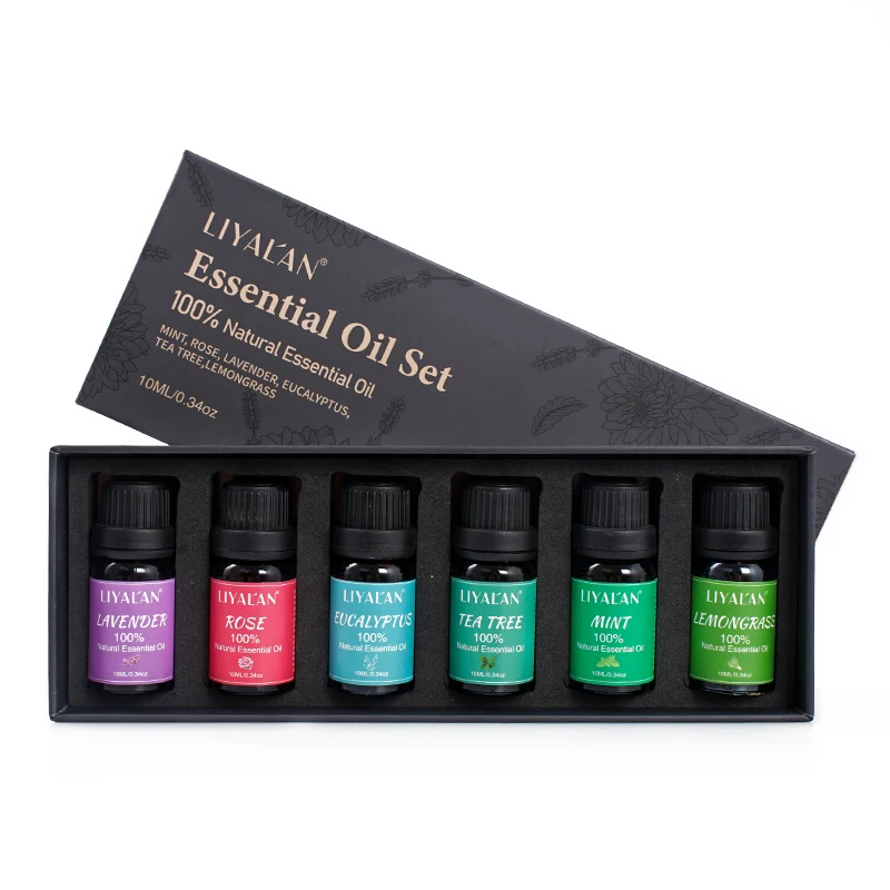 100% Pure Natura Essencial Oil Gift Set Lavender Rose Eucaluptus Tea Tree Aroma Essential Oil
100% Pure Natura Essencial Oil Gift Set Lavender Rose Eucaluptus Tea Tree Aroma Essential Oil