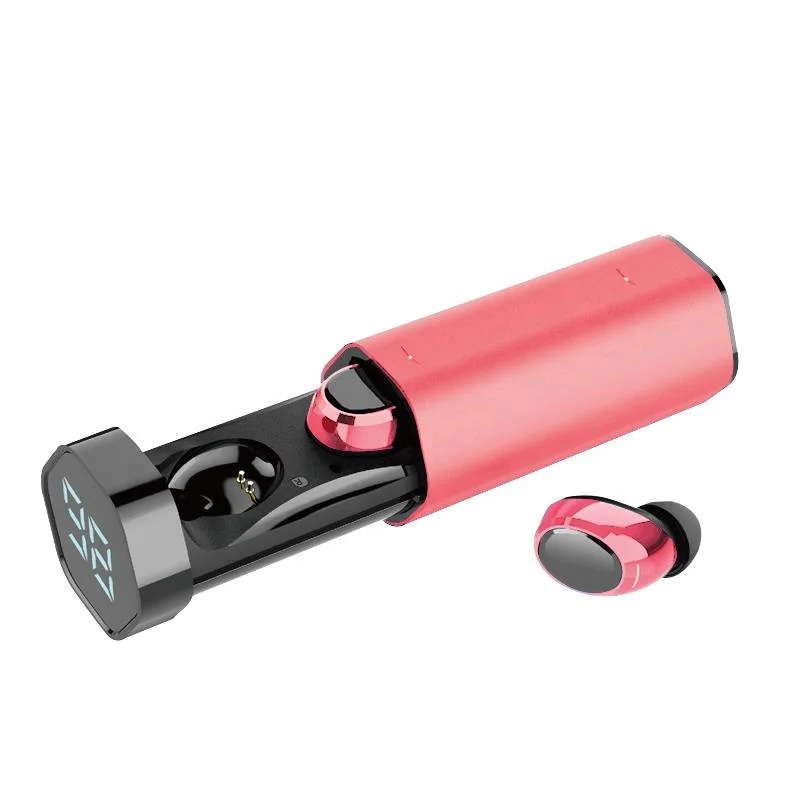 TWS Wireless Earphones 5.0 headphone Earbuds Stereo Sport Headset with LED Power Bank for earphones, Black/blue
TWS Wireless Earphones 5.0 headphone Earbuds Stereo Sport Headset with LED Power Bank for earphones, Black/blue