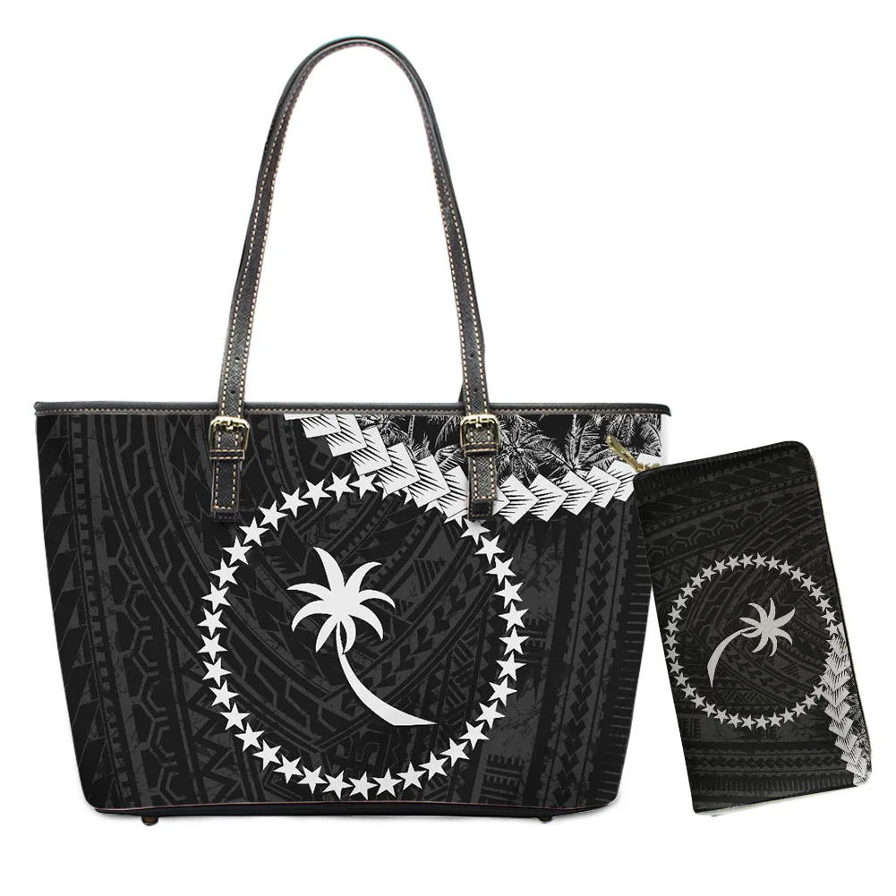 New 2021 Designer Chuuk Micronesian Print Women Handbag and Purse Tote Bag Wallet Tote Bag for Ladies Pu Leather Colorful 2 Set
New 2021 Designer Chuuk Micronesian Print Women Handbag and Purse Tote Bag Wallet Tote Bag for Ladies Pu Leather Colorful 2 Set