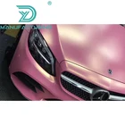 Sale Green Car Diamond Crystal Pink Gold Hot Sale Green Car Vinyl Wrap Matte
