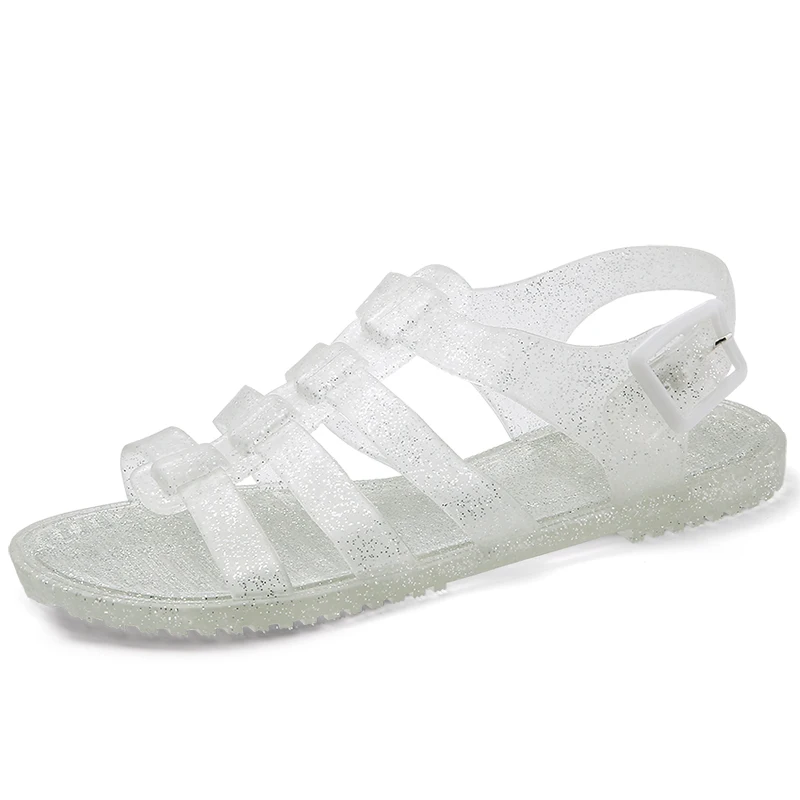 Women Summer Buckle Sandal Outdoor Jelly TPU Slippers Anti-Slip Waterproof Breathable Beach Footwear, Solid color
Women Summer Buckle Sandal Outdoor Jelly TPU Slippers Anti-Slip Waterproof Breathable Beach Footwear, Solid color