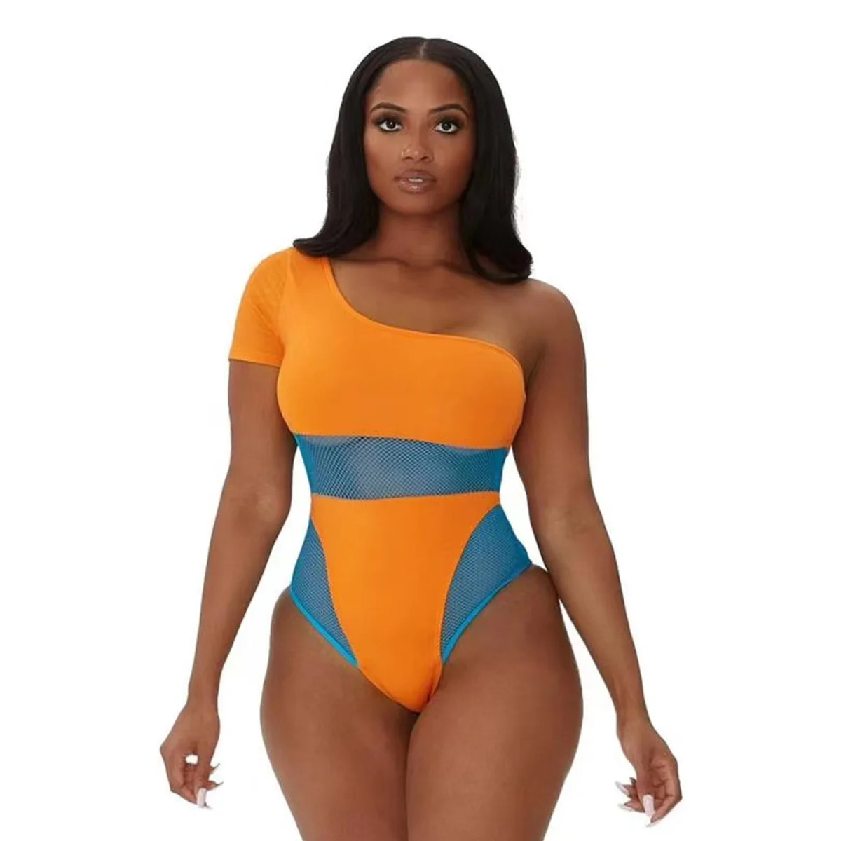 S-XXL Sexy one-shoulder swimsuit Female swimsuit Female all-match temperament One-piece swimsuit
S-XXL Sexy one-shoulder swimsuit Female swimsuit Female all-match temperament One-piece swimsuit