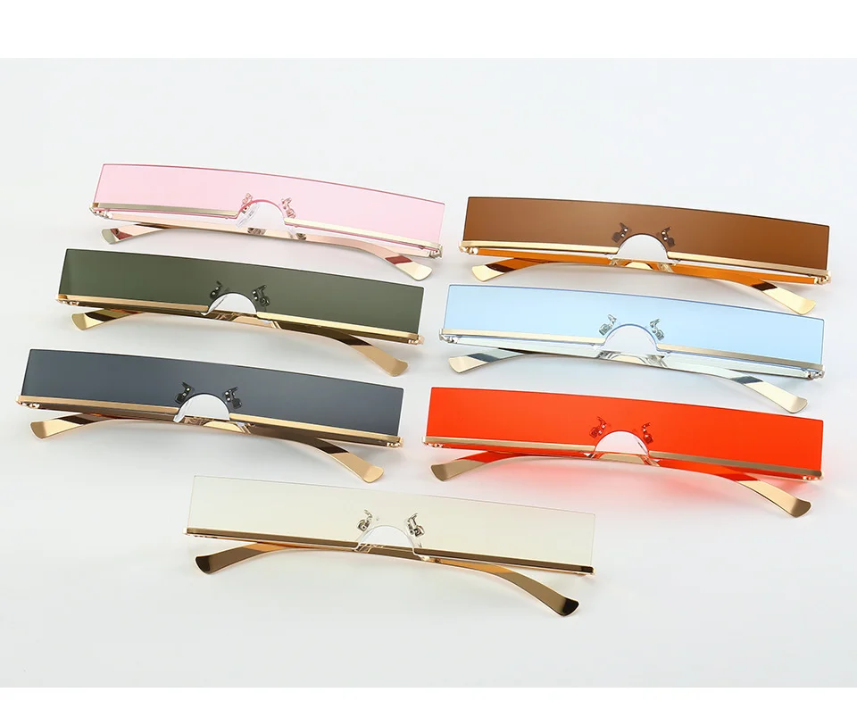 one piece lens small frame shades metal leg sun glasses women men unisex glasses fashion new style
one piece lens small frame shades metal leg sun glasses women men unisex glasses fashion new style