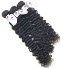 Brazilian Deep Wave 100% Unprocessed Virgin Cuticle Aligned Hair Brazilian Hair Bundles Deep Curly Human Hair Extension