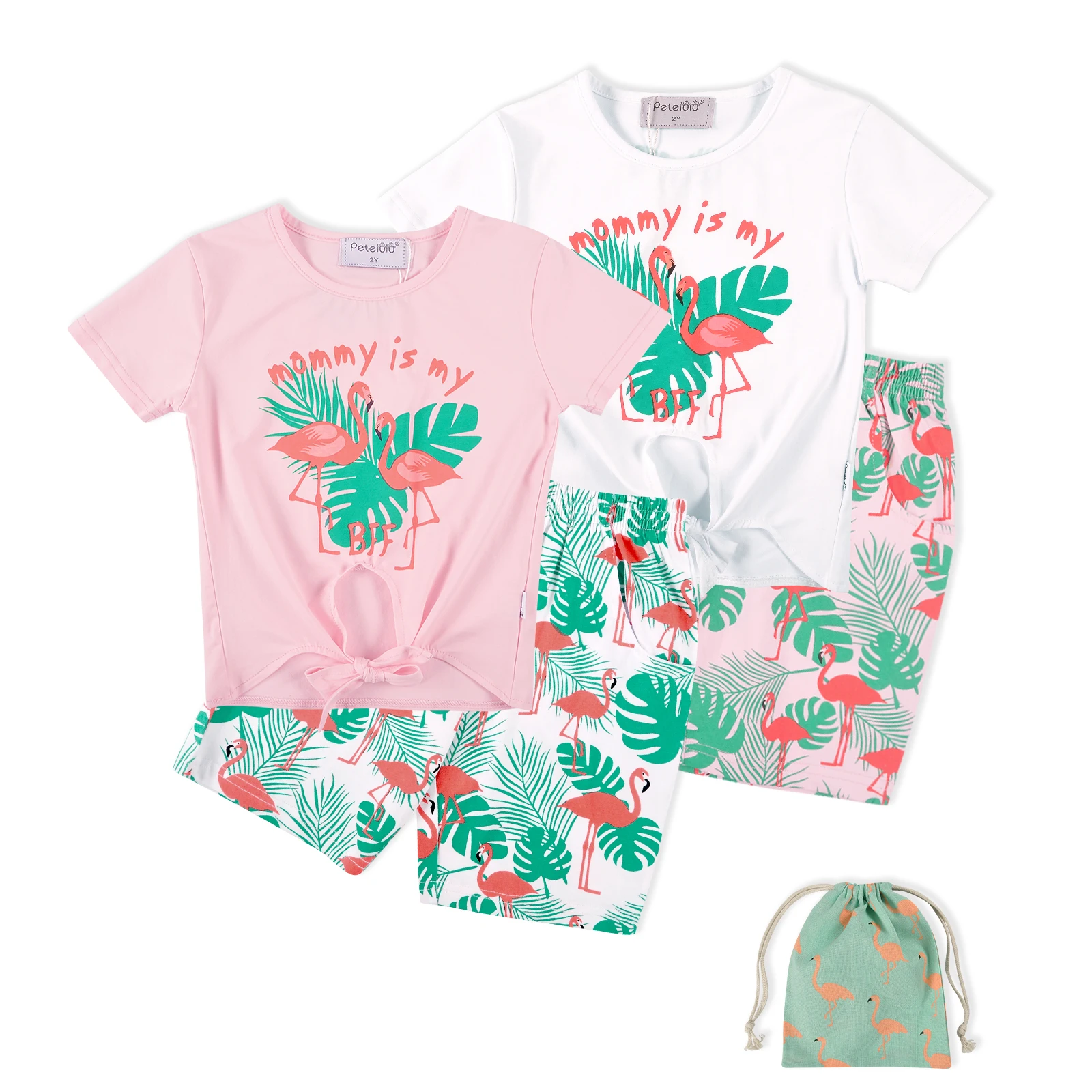Girls Clothing Sets With Carry Bag Cute Animal Printing Cotton Top and Pant 2 Piece Outfit Suits
Girls Clothing Sets With Carry Bag Cute Animal Printing Cotton Top and Pant 2 Piece Outfit Suits