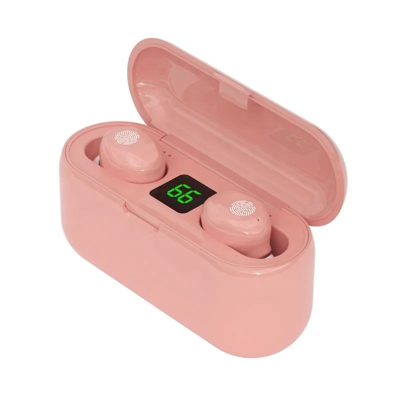 F9-5 Tws Mini In-Ear Headphone 5.0 Sports Gaming Headset LED Display Wireless Earbud Headphone
F9-5 Tws Mini In-Ear Headphone 5.0 Sports Gaming Headset LED Display Wireless Earbud Headphone