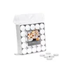 100pcs cheap white tealight candles in plastic bag